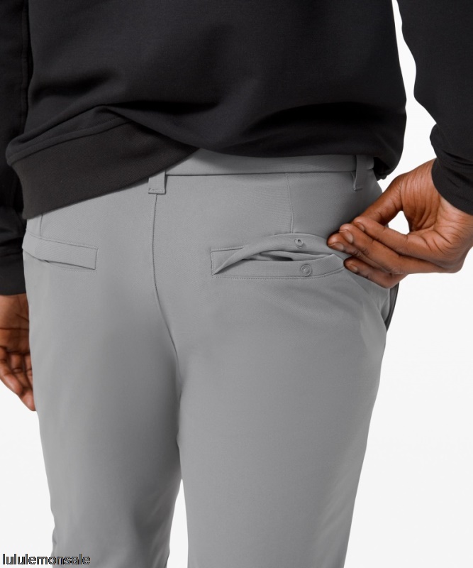 Lululemon Deutschland DELULU1025 | Asphalt Grau Commission Slim Fit Hose 32 Warpstreme